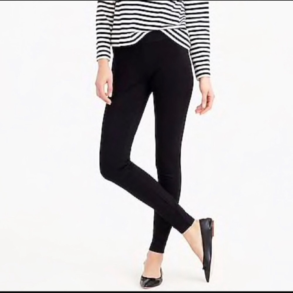 J. Crew Pixie Leggings, Black, sz 0R
